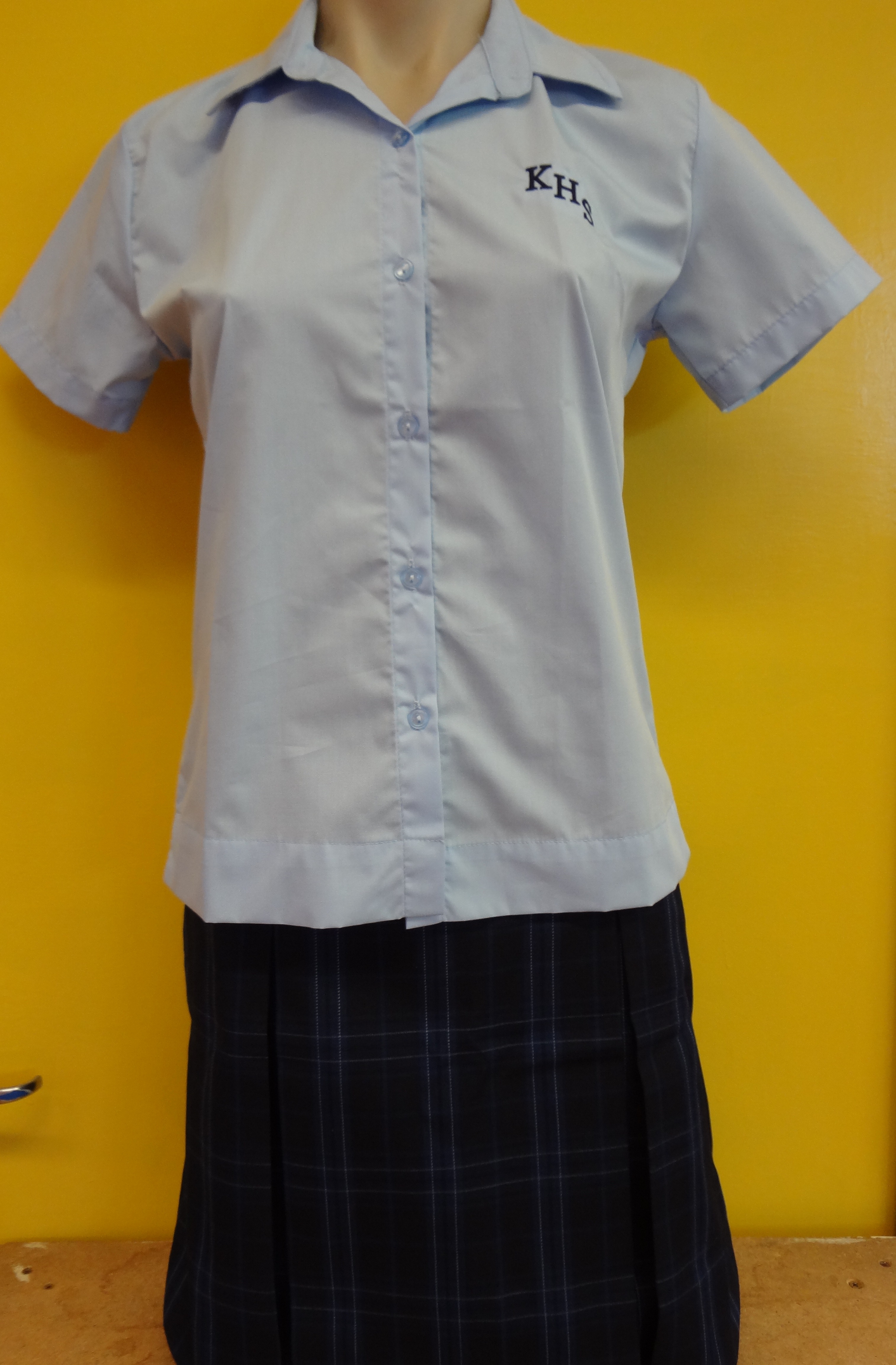Junior girl's blouse and skirt