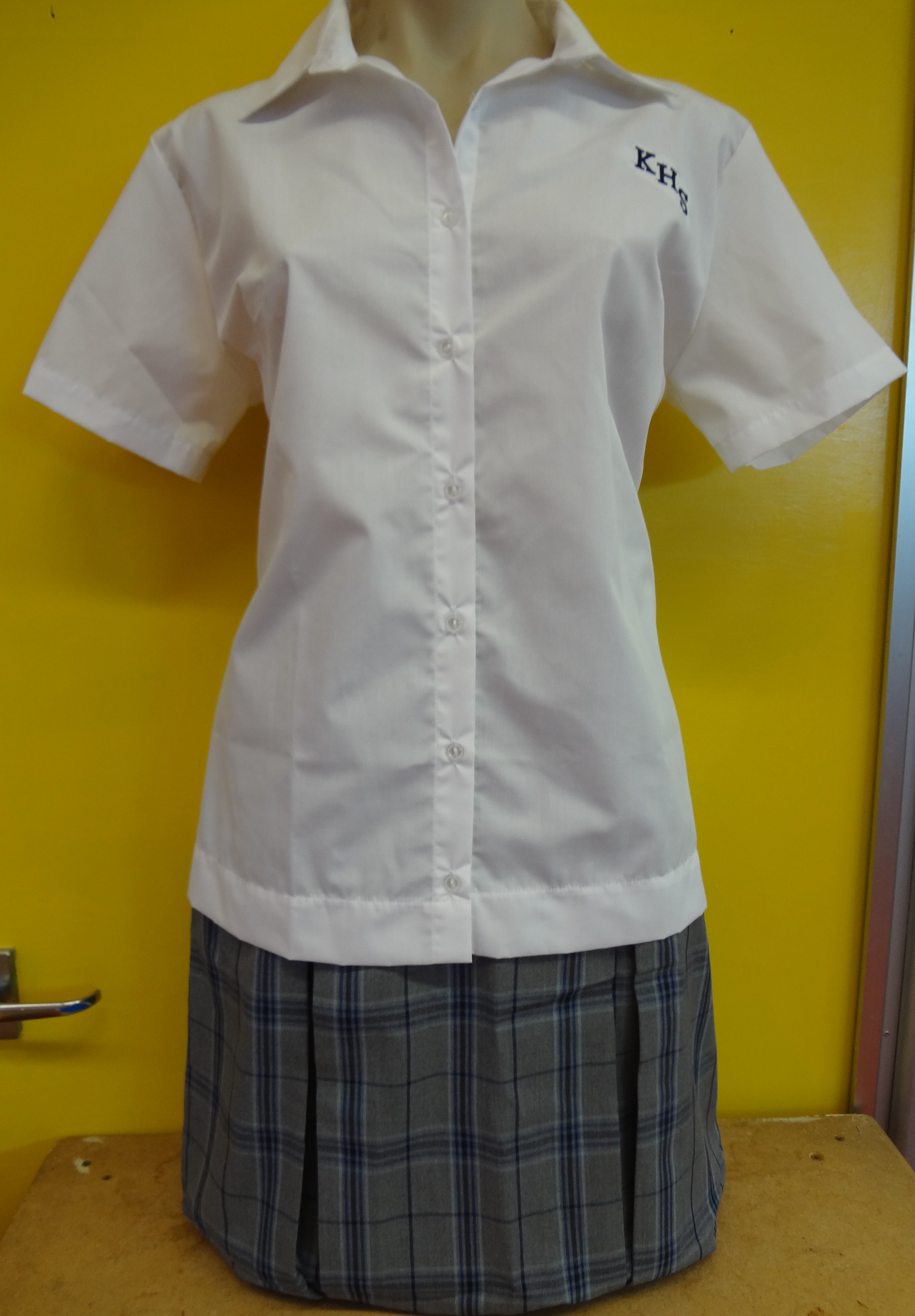 Senior skirt and blouse